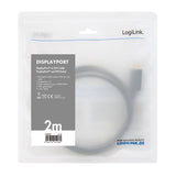 EAN 4052792052503 - LogiLink CV0133 adaptador de cable de vídeo 5 m DisplayPort DVI Negro imagen 4