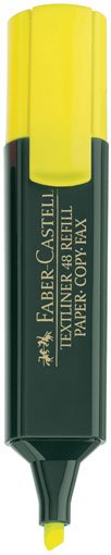 EAN 4005401011545 - Faber-Castell 154807 marcador 1 pieza(s) Punta de cincel Amarillo imagen 1