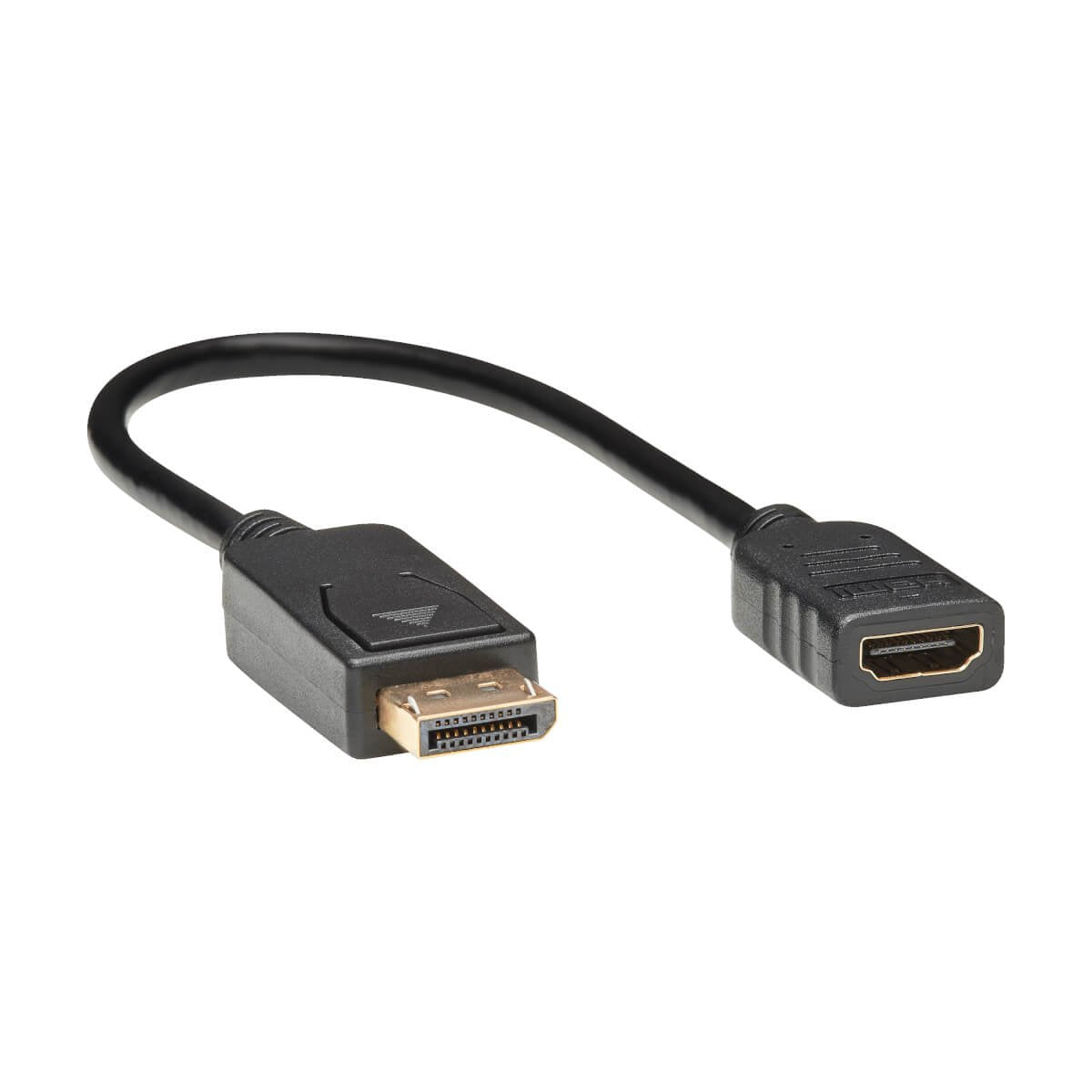 Tripp Lite P136-001 Convertidor Adaptador De Video Displayport A Hdmi, Hdcp, Negro (M/H), 30.5 Cm [1 Pie]
