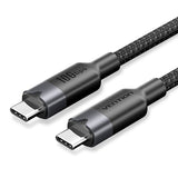 Cable Usb 3.2 Tipo-C 5a Vention Trgwd Usb Tipo-C Macho Usb Tipo-C Macho Hasta 100w 10gbps 50cm Blanco