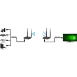 EAN 8059018365634 - Techly IDATA HDMI-WL55 extensor audio/video Transmisor y receptor de señales AV Negro imagen 5