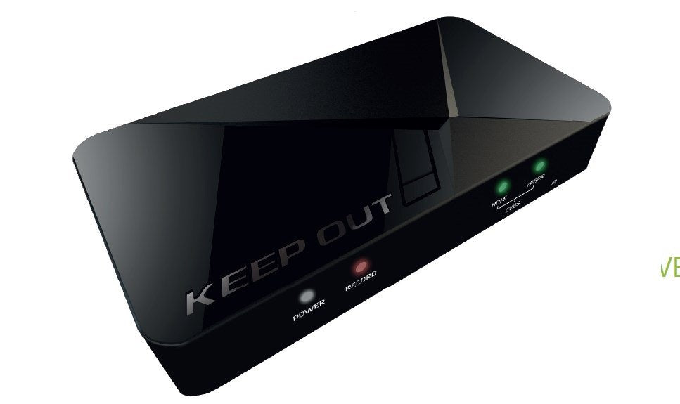 Capturadora De Vídeo Keep-Out Hd Streaming Vídeo Capture Graba 1080p Entrada Hdmi Y Vídeo Por Componentes Usb/Sd/Microfono