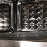 Cecotec Grandheat 2550 Built-In Steel Microondas Encastrable Con Grill 25l 1320w - Temporizador Hasta 60min - 8 Funciones Preconfiguradas