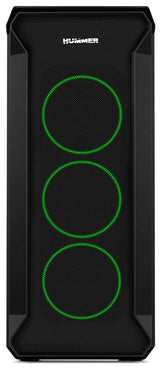 Caja Pc Nox Atx Hummer Quantum 1xusb3.0 2xusb2.0 Negro Argb