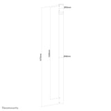 Newstar Barra De Extensión 100 Cm Pole For Fpma-C340black