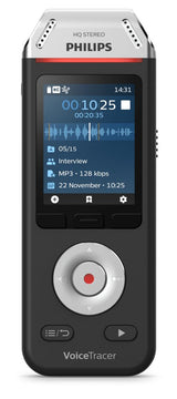 EAN 0855971006434 - Philips Voice Tracer DVT2110/00 dictáfono Tarjeta flash Negro, Cromo imagen 7