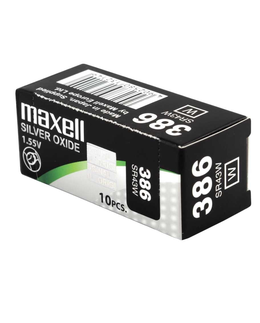 Maxell Pila Oxido Plata (386) Sr43w Blister*1 Eu 0% Mercurio