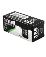 Maxell Pila Oxido Plata (386) Sr43w Blister*1 Eu 0% Mercurio