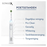 EAN 4210201396901 - Oral-B Genius X 80354126 cepillo eléctrico para dientes Adulto Cepillo de dientes oscilante Blanco imagen 10