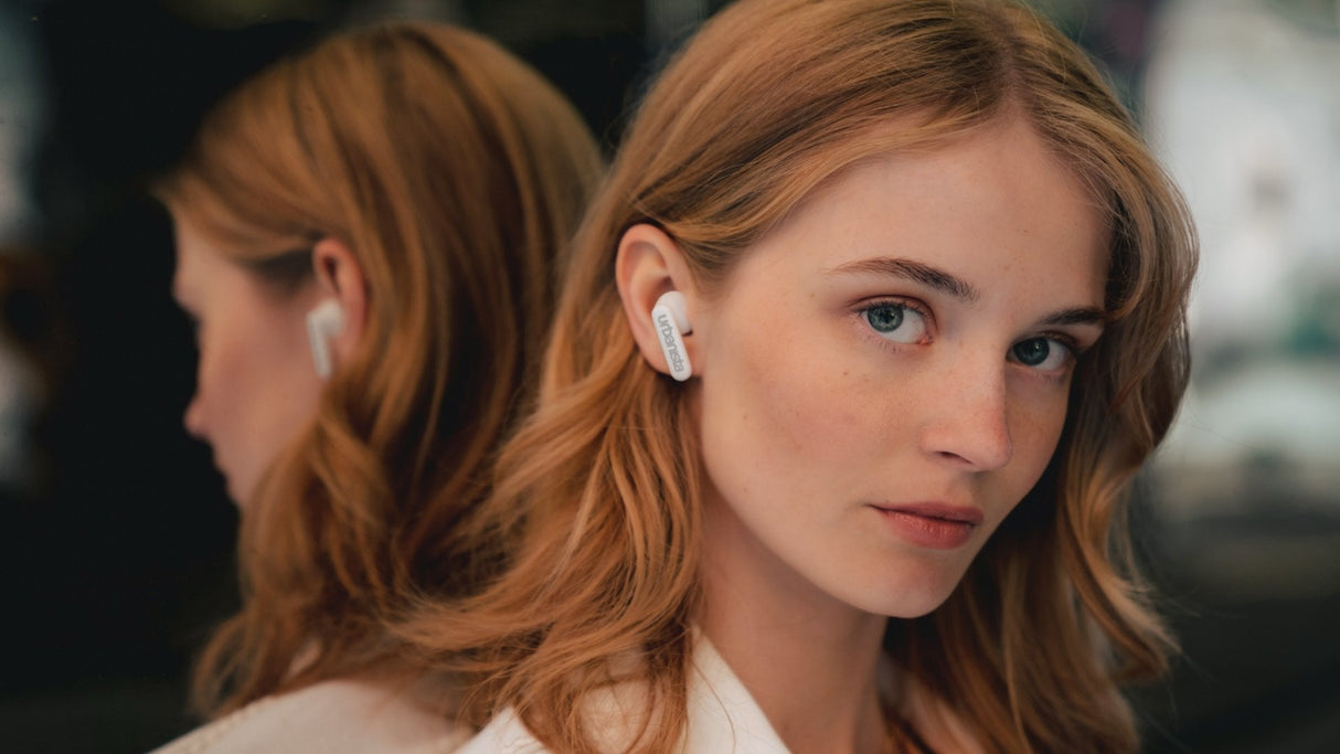 Auriculares Urbanista True Wireless Inalambricos Copenhagen Sage Pure White