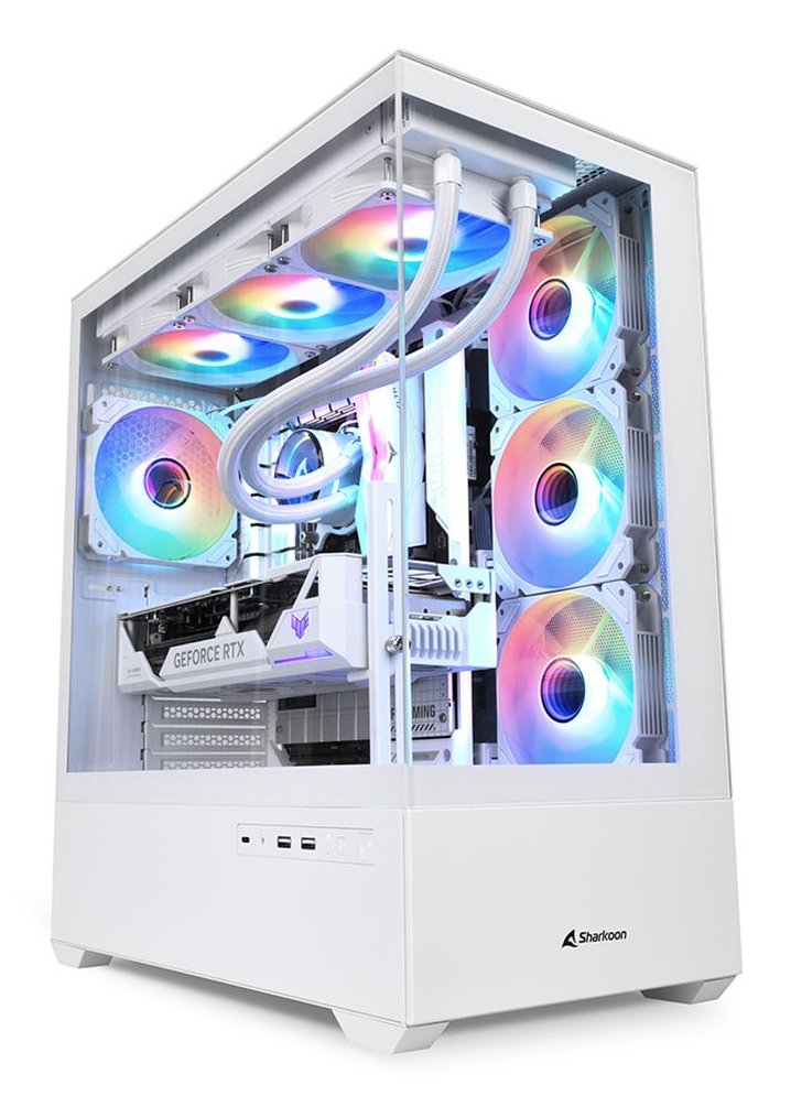 Caja Pc Sharkoon Ak6 Rgb 4044951041701