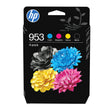 EAN 0195122352202 - HP 953 4-Pack CMYK(4) Original Ink Cartridge Combo cartucho de tinta 4 pieza(s) Rendimiento estándar Negr imagen 1