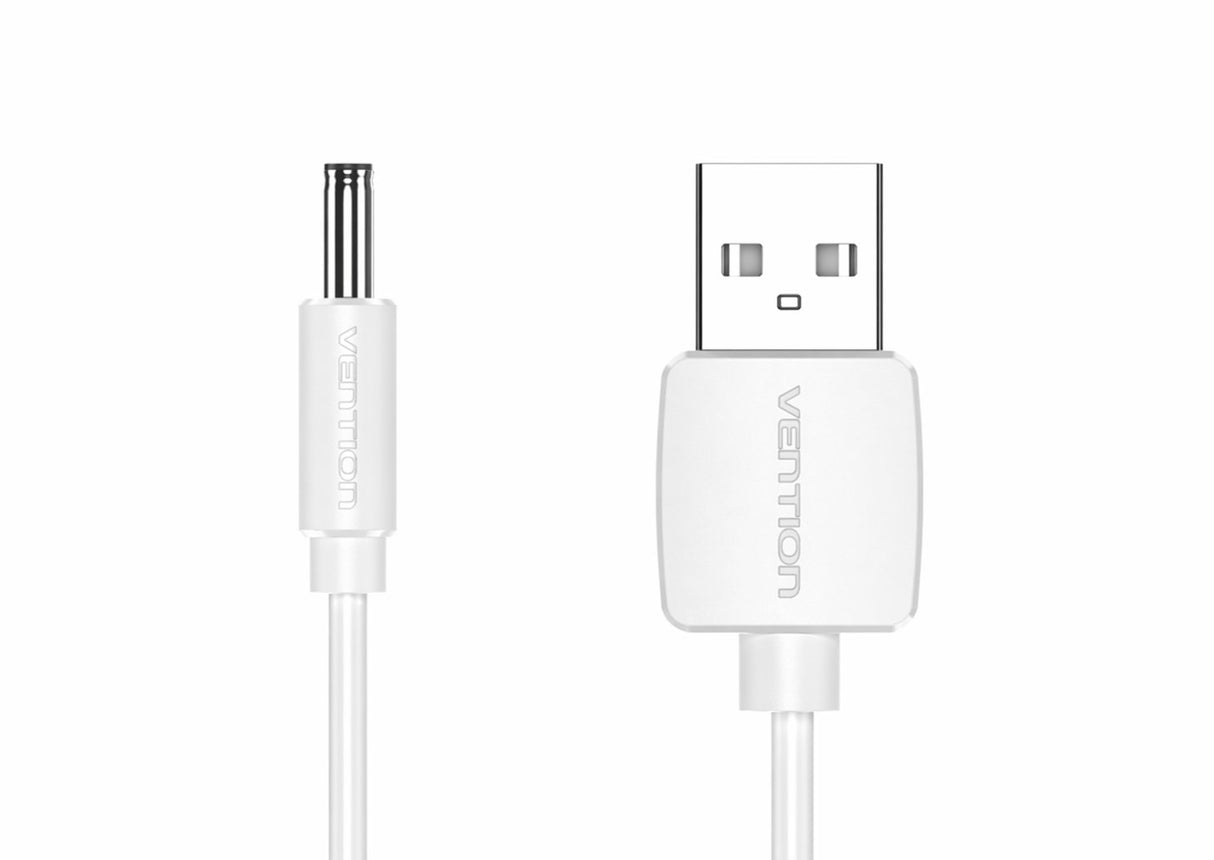 EAN 6922794746688 - Vention CEX Blanco 1 m USB A DC 3.5mm imagen 1