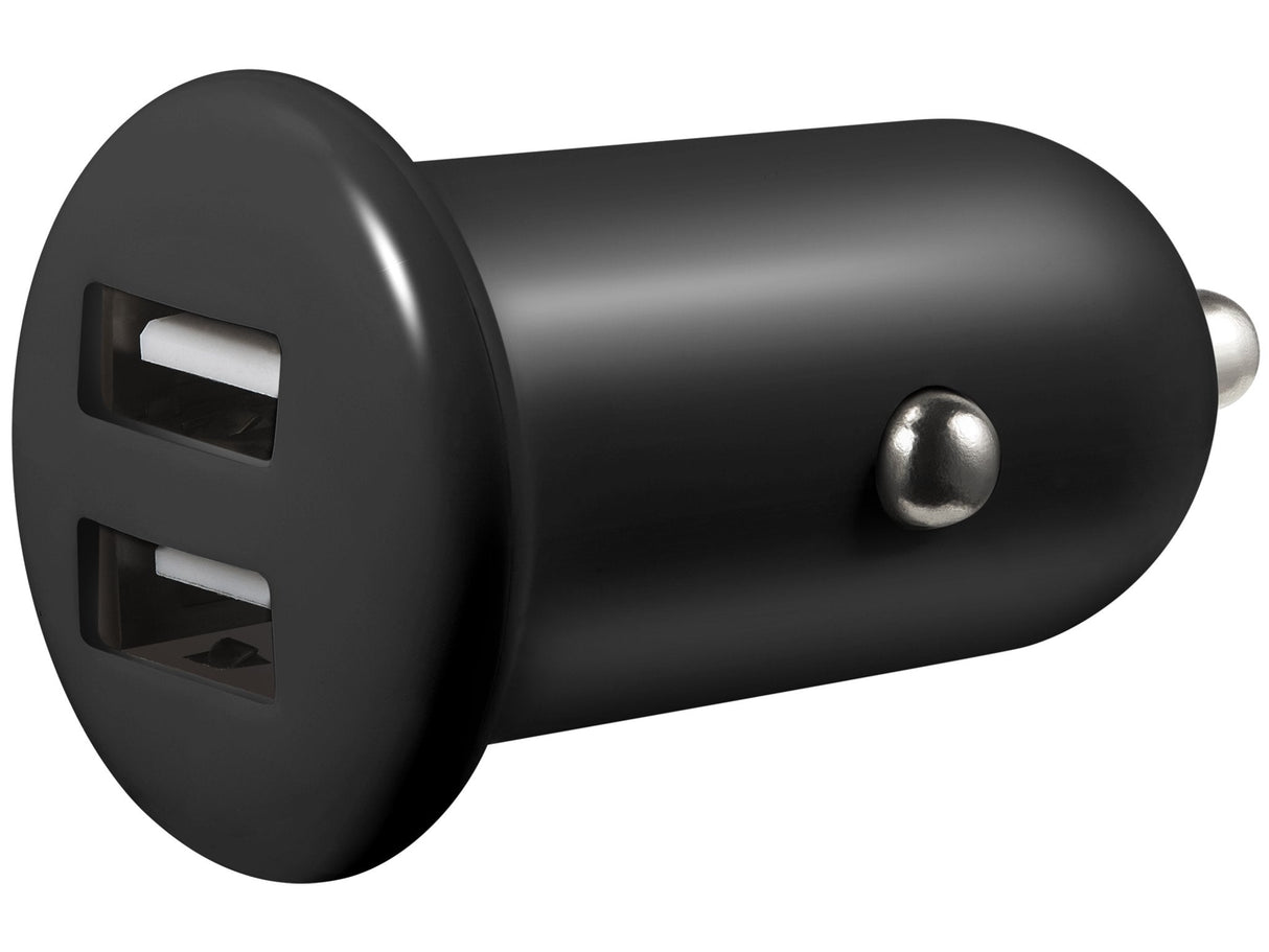 Cargador De Coche Sandberg Saver, 2x Usb, 2.1 A, Negro
