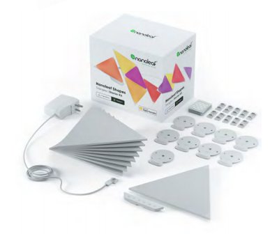 Nanoleaf Kit De 9 Paneles Led Wifi Triángulo