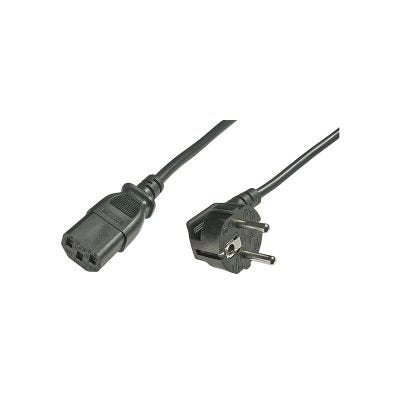 EAN 5420016832825 - LOGON TC005NC Negro 0,5 m C13 acoplador CEE7/5 imagen 1