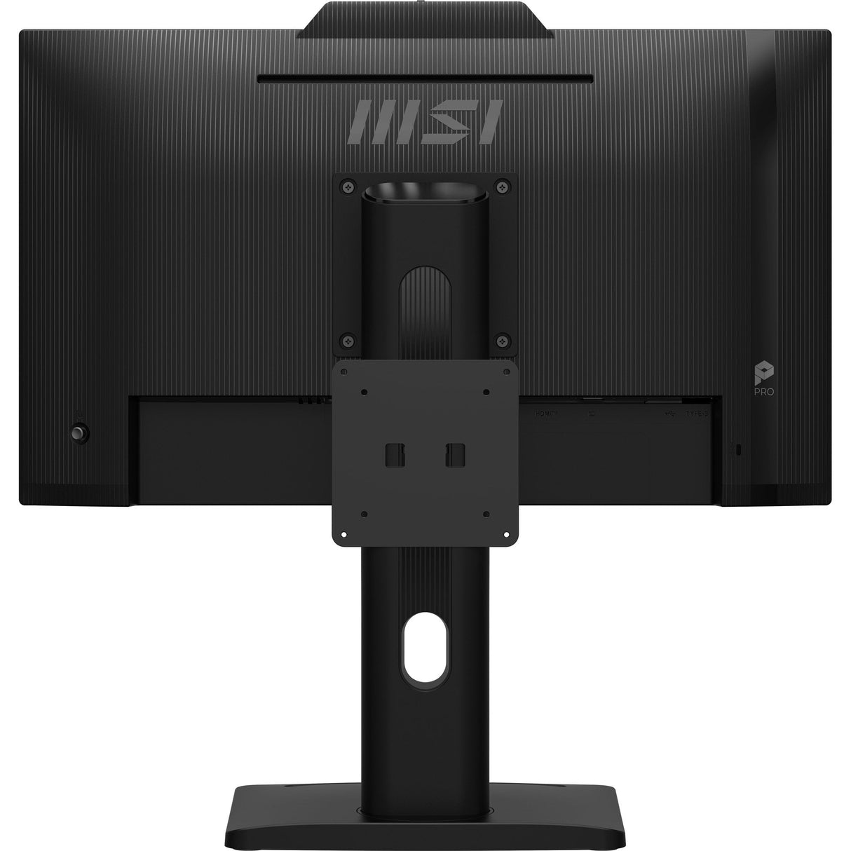 Msi Pro Mp242pmgde, Monitor Led 60 Cm (23,8 Pulgadas), Negro, Fullhd, Ips, Webcam, Micrófono, Hdmi, Dp, Vga, Hub Usb, Panel 120hz 9s6-3pd89t-002
