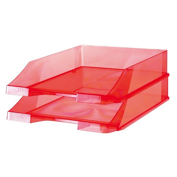 Han Briefablage Din C4 Rojo-Transparente