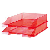 Han Briefablage Din C4 Rojo-Transparente