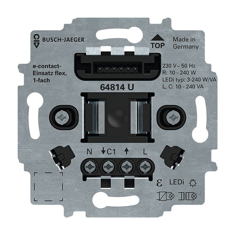 Busch Jaeger E-Contact-Einsatz Flex 1-Fach 230 V