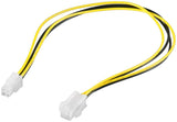 Goobay 4-Pin P4 Cable De Alimentacion Interno 4 Pin 37cm  51359