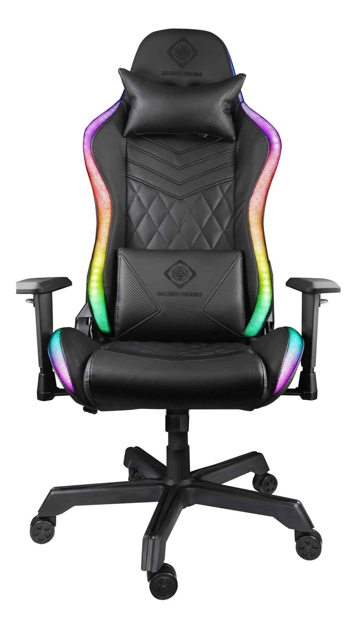 Deltaco Gaming Silla De Gaming Rgb Pch90  Silla Gamer Con Reposabrazos