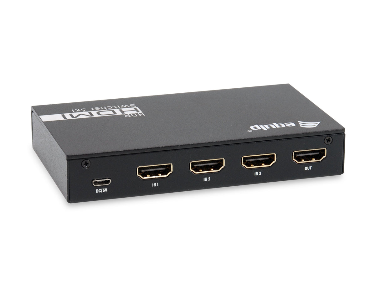 Equip Switch 3x1 Hdmi 2.0 4k/60hz Negro