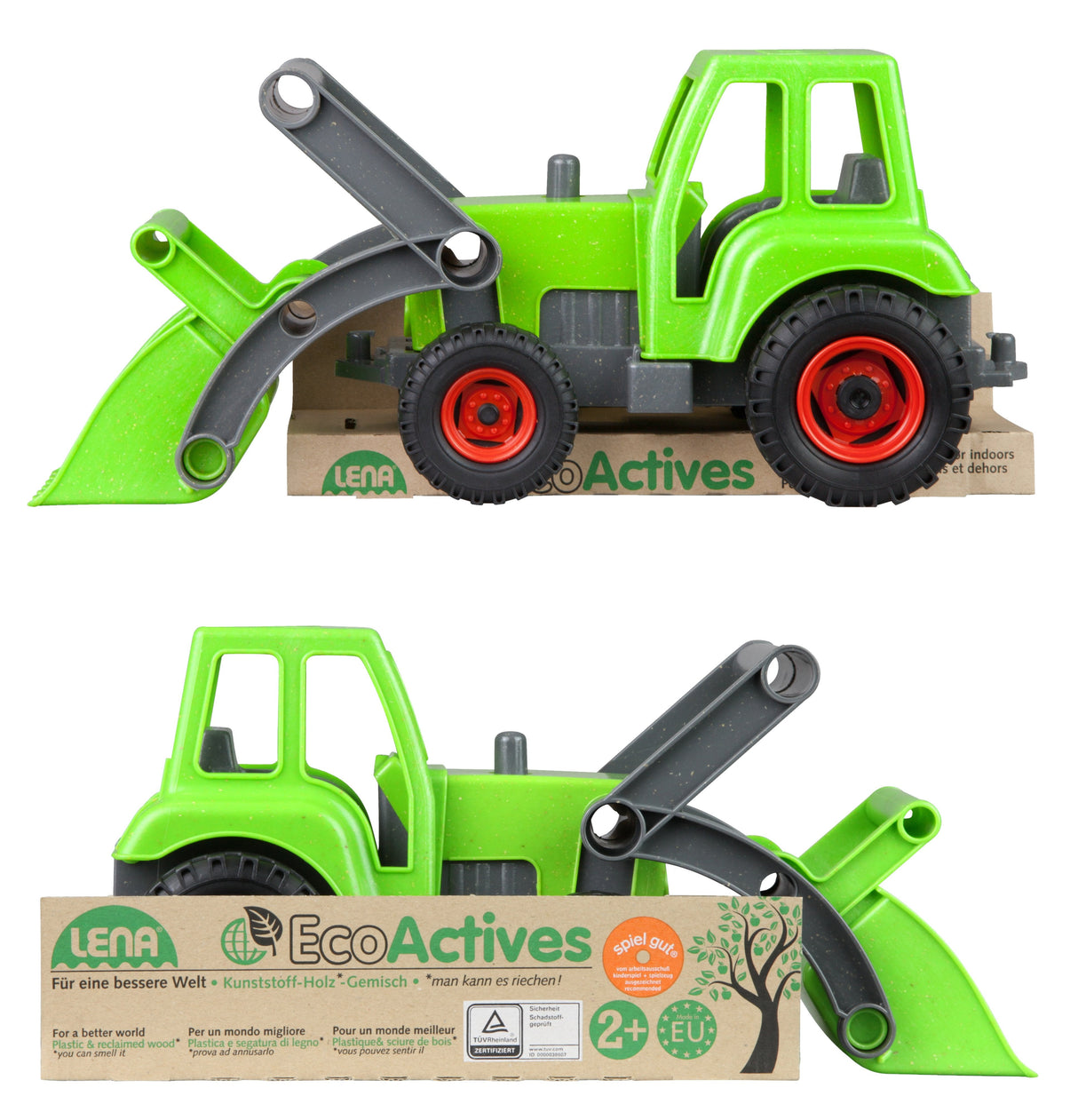 Lena Ecoactives Tractor With Shovel 36 Cm