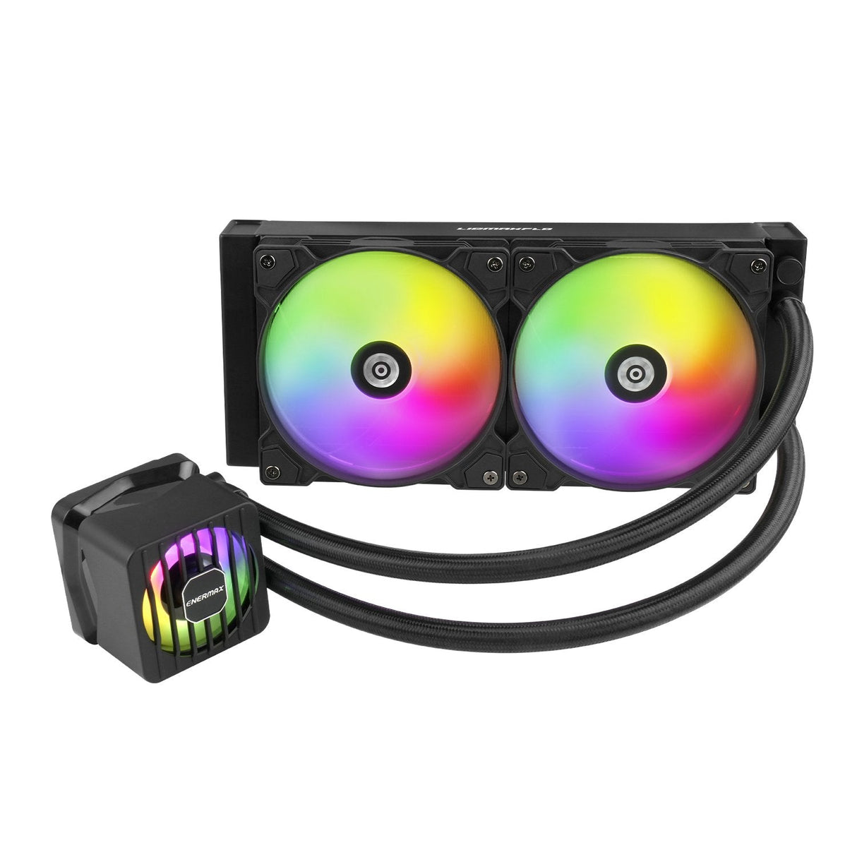 Enermax Liqmaxflo 240 Argb, Refrigeración Por Agua Negro