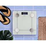 Jata Bathroom Scale Digital Auto On/Off 2xaaa Not Included White Hbas1292