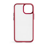 Techair Tapic032 Funda Para Iphone 13 Mini (5.4") Rojo, Transparente
