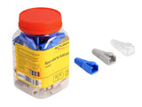 Knickschutztülle Für Rj45 Stecker Schneidbar 50er Set Farbig