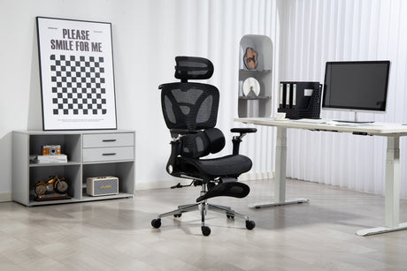 EAN 5901443391562 - Activejet YK848 BK silla de oficina y de ordenador Asiento de malla Respaldo de malla imagen 52