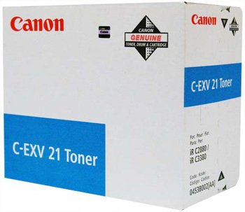 EAN 4250911706508 - Canon C-EXV21 Cyan cartucho de tóner Original Cian imagen 1