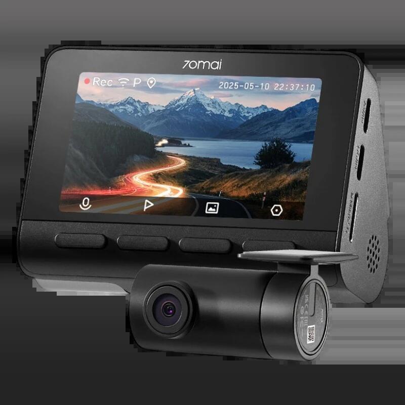 70mai Dash Cam 4k A800se + Camara Trasera 70mai Rc22