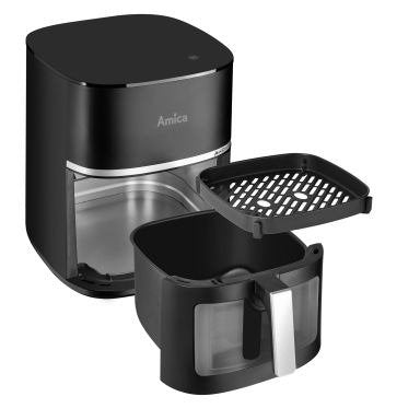 EAN 5906006951924 - Amica AFM 6020 Sencillo 7,2 L Independiente 1700 W Freidora de aire caliente Negro imagen 6