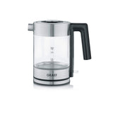 Graef Wk300 Tetera Eléctrica 1 L 2000 W Negro, Acero Inoxidable, Transparente