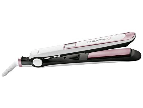 Plancha Para El Pelo Rowenta Premium Care 7/7 Temperatura Máxima 200º Sistema Iónico Recubrimiento Cashmere Keratin+Aceite Argan