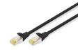 EAN 4016032327448 - Digitus DK-1644-A-030/BL cable de red Negro 3 m Cat6a S/FTP (S-STP) imagen 1