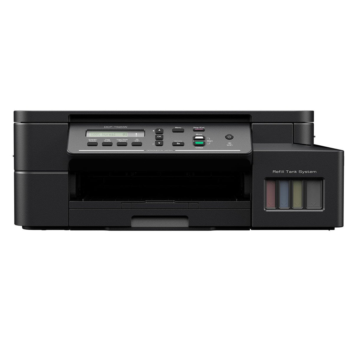 Impresora Multifunción Brother Dcp-T520w  Inyección De Tinta A4 6000 X 1200 Dpi 30 Ppm Wifi