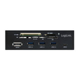 EAN 4052792053005 - LogiLink UA0341 lector de tarjeta SATA Interno Negro imagen 2