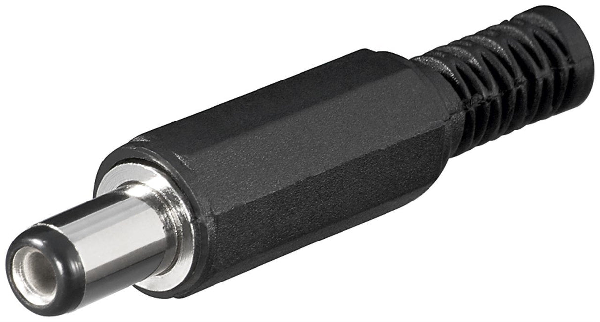 Conector Dc Macho  - Diametro 2,1x5,5mm Goobay