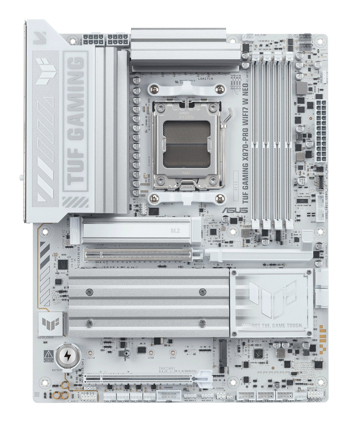 Placa  Base  Asus Tuf Gaming X870-Pro Wifi7 W Neo Amd,Am5,Ddr5,Atx