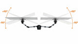 Durable 509523 Soporte Para Monitor 68,6 Cm (27") Plata Pared