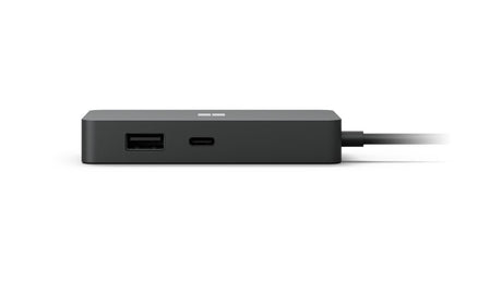 EAN 196388249589 - Microsoft Surface USB-C Travel Hub Alámbrico USB 3.2 Gen 2 (3.1 Gen 2) Type-C Negro imagen 2