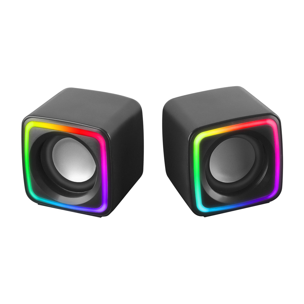 Altavoces Mars Gaming Mscube 8w 2.0 Negros