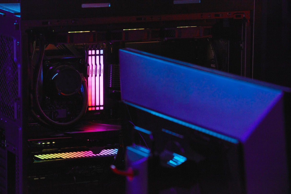 Kingston 64gb 5600mt S Ddr5 Cl40 Dimm Kit Of 2 Fury Beast Rgb