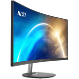 Msi Pro Mp341cqde, Monitor Led 86,4 Cm (34 Pulgadas), Negro, Wqhd, Va, Curvo, Altavoces, Panel 100hz 9s6-3pb2ct-042