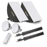 Walimex Pro Led 60w Softbox 40x60cm Bi Color Kit 2