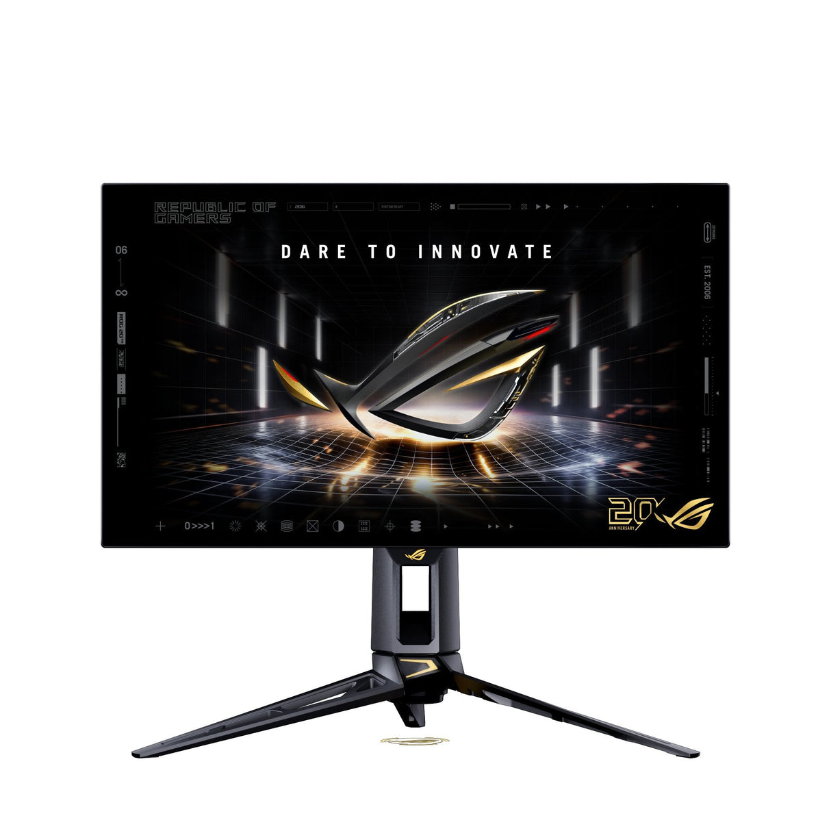Asus Rog Swift Oled Pg27aqwp-G Edition 20 (67.3 Cm (27 Zoll), Negro, Qhd, Usb-Hub, Dual-Mode, 540hz Panel) 90lm0cf0-B02971